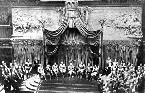 Images Dated 19th September 2007: Inside the Palace of the Senate, Rome, 1926