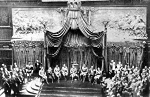 Images Dated 19th September 2007: Inside the Palace of the Senate, Rome, 1926