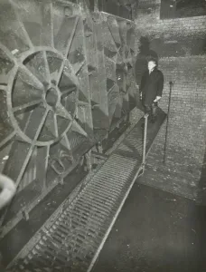 Drain Prints: Inside of a sewer, London, 1939