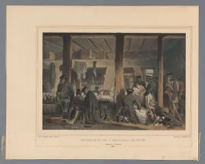 Citadel Prints: Inside of the shell-proof field hospital in the citadel of Antwerp
