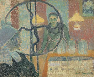 Mile 1868 1941 Prints: Inside a Shop in Pont-Aven. Artist: Bernard, Emile (1868-1941)