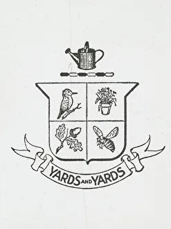 Backyard Prints: Insignia of the Society of Little Gardens