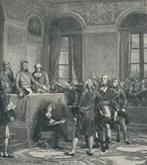 Lebrun Prints: Installation of the Council of State... December 25, 1799, (1896). Artist: Peter Aitken
