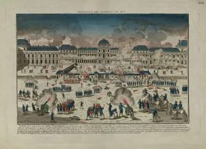 French Republic Prints: The Insurrection of 10 August 1792, 1792. Creator: Anonymous