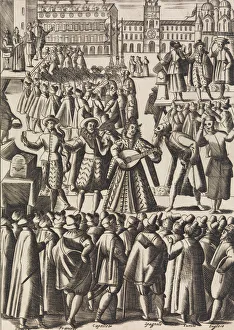 Charlatan Prints: Intartenimento che dano ogni giorno li Ciarlatani in Piazza di S. Marco al Populo... ca