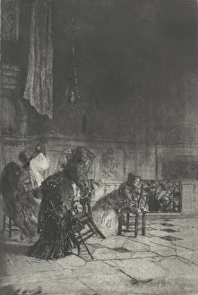 And Xa9 Prints: Interieur de l eglise aMilan (Interior of a Church in Milan [sic], c
