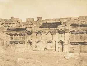 Heliopolis Gallery: Interieur de l enceinte du Temple de Baalbek (Heliopolis), September 15, 1850