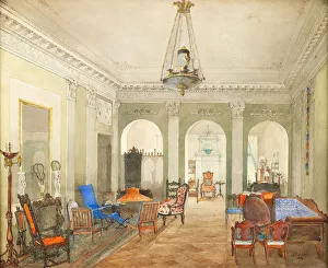 Country Estate Prints: Interior, 1839