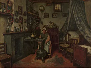 Braekeleer Henri Jean Augustin De Prints: Interior, 1865-1870. Creator: Henri Jean Augustin de Braekeleer
