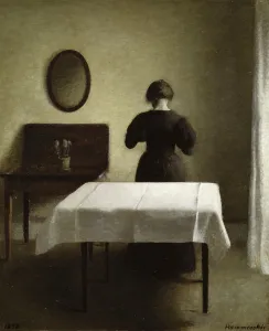 Interior, 1898. Creator: Vilhelm Hammershoi