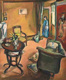 Friesz Prints: Interior, 1914. Creator: Friesz, Achille-Emile-Othon (1879-1949)