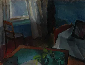 Caven Alvar Prints: Interior, 1917. Creator: Alvar Cawén