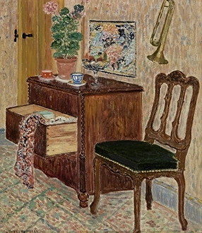 1929 Prints: Interior, 1929. Creator: Louis Thevenet