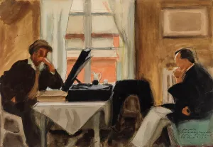 Interior, 8.9.1929. Creator: Oskari Paatela
