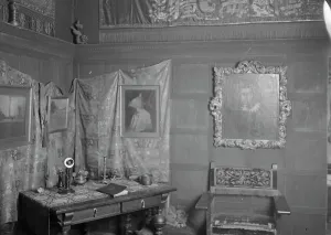 Photographic Studio Prints: Interior of one of Arnold Genthe's San Francisco studios