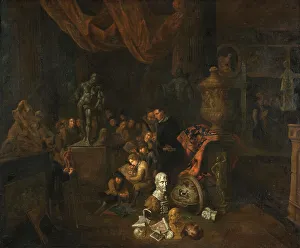 Art School Prints: Interior of an Art School. Creator: Gerard Thomas