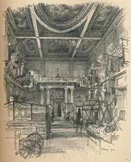 Display Case Gallery: Interior of the Banqueting Hall, Whitehall Palace, 1902. Artist: Thomas Robert Way