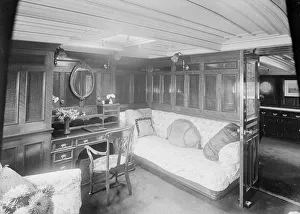 Open Door Prints: Interior of boudoir on Venetia, 1920. Creator: Kirk & Sons of Cowes