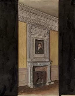 Interior, c. 1936. Creator: M. Rosenshield-von-Paulin