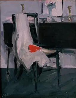 Peploe Samuel John Prints: Interior, c1910-1920s. Creator: Samuel John Peploe