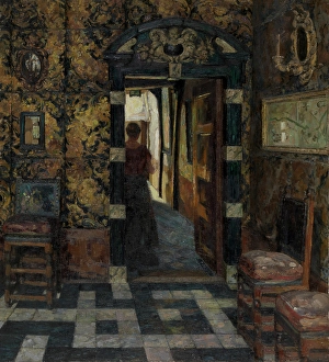 Interior, c1910-1940s. Creator: Felix Gogo