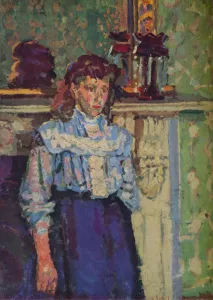 Startled Prints: Interior, c19th century. Artist: Harold Gilman