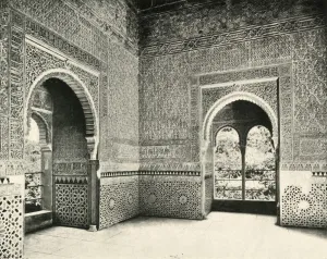 Albert Frederick Prints: Interior of the Captives (Isabel De Solis) Tower, 1907. Creator: Unknown