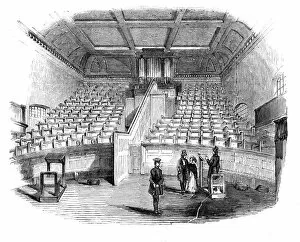 Islington Gallery: Interior of chapel, 1842. Creator: Unknown