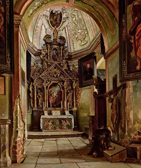 Parish Church Prints: Interior of a Chapel at the Parish Church in Krosno
