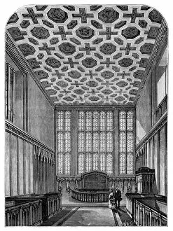 Chapel Royal Gallery: Interior, Chapel Royal, St Jamess Palace, 1900