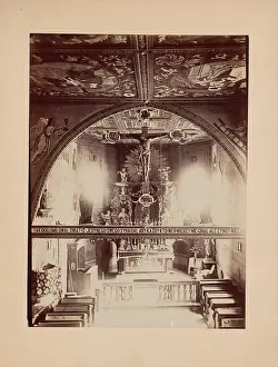 Lesser Poland Voivodeship Prints: Interior of Church of the Nativity of the Blessed Virgin Mary