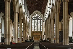 Peter Thompson Gallery: Interior of the Church of St Peter Mancroft, Norwich, Norfolk, 2010