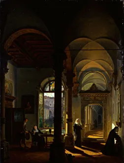 Fondazione Cariplo Prints: Interior of a Convent, 1832