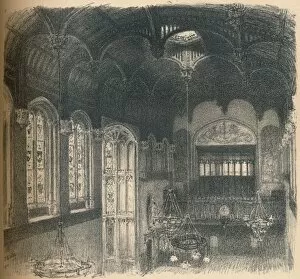 Interior of Crosby Hall, 1902. Artist: Thomas Robert Way