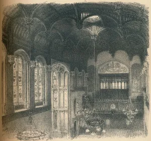 Interior of Crosby Hall, 1902. Artist: Thomas Robert Way