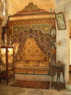 Cushion Prints: Interior, Dar Essid Museum, Sousse, Tunisia, 2009. Creator: Amanda Waite