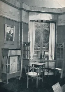 Studio Volume 21 Prints: Interior. Decorated by M. Niedermoser, c1900