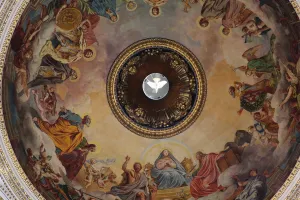 Montferrand Prints: Interior of the dome of St Isaacs Cathedral