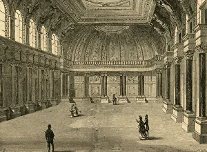 Interior of Drapers Hall, 1897. Creator: Unknown