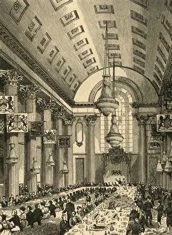 Palladian Prints: Interior of the Egyptian Hall, 1897. Creator: Unknown