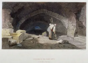 Subterranean Prints: Interior of the Fleet Ditch at the back of Field Lane, City of London, 1851. Artist