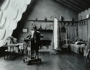 Photography Studio Prints: Interior of Frances Benjamin Johnston's studio at 1332 V St