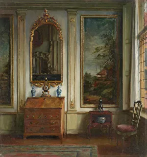 Interior of the Frans Hals Museum, late 19th-early 20th century. Creator: Dolf Vanroy