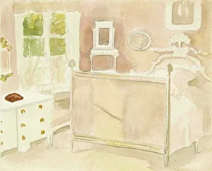 Interior from Haikko Villa, c1890s. Creator: Albert Edelfelt