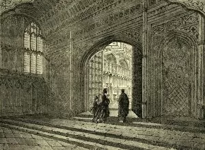 Henry Vii Gallery: Interior of Henry VII.s Chapel, (1881). Creator: Unknown