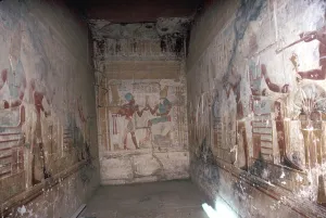 Menmaatre Prints: Interior of the Horus Chapel, Temple of Sethos I, Abydos, Egypt, 19th Dynasty, c1280 BC