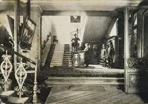 Stairs Collection: Interior of the Hotel Slavianski Bazaar, Moscow, Russia, early 20th century