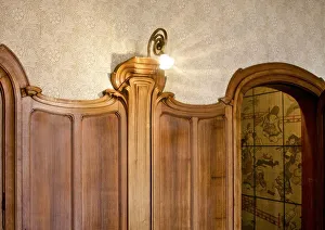Interior-Hotel van Eetvelds, Av. Palmeston, Brussels, Belgium, (1895), c2014-2017