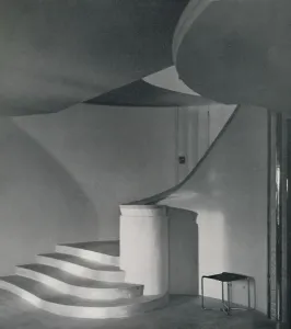 C G Holme Prints: Interior of the house at North Foreland, 1933