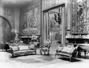 Interior of John R. McLean House, 1500 I St. N.W. Washington, D.C. c1907. Creator: Frances Benjamin Johnston